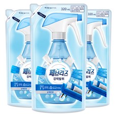 페브리즈 섬유탈취제 강력탈취 상쾌한향 리필, 320ml, 3개 320ml, 3개