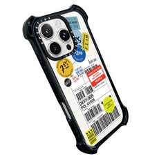 케이스티파이 Label Sticker Design2 바운스 맥세이프 휴대폰 케이스