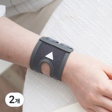 Gripit TFCC專業薄100%韓國產日常雙線護腕, 灰色, 2個