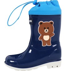 PRO WORLD CUP 男童小熊印花長筒雨靴