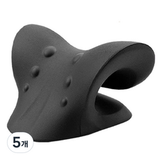 DAILYSHARE 頸部伸展枕, 黑色, 5個