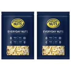 日常堅果香蕉片, 500g, 2個