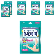 휴족시간 쿨링시트, 6개입, 6개