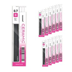 monAmi 陶瓷自動鉛筆芯 B, 0.7mm, 12個