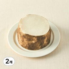 유기농 인증 국내산 조각무, 400g, 2개, 1개입