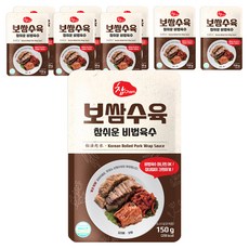 참 보쌈 수육 참쉬운 비법육수, 150g, 9개