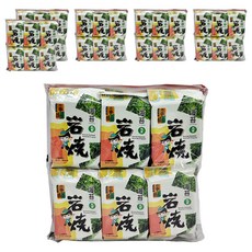 本事橘品 岩燒海苔量販包 原味, 50.4g, 6袋