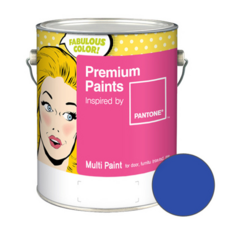 노루페인트 팬톤멀티 에그쉘광 페인트, 다즐링블루(18-3949), 4L, 1개
