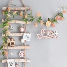 MORIANN 牆壁裝飾9層木階, 橘子