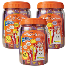 INABA CIAO 肉泥條, 雞肉綜合海陸, 700g, 3桶