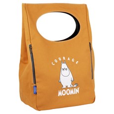 Dogismile 嚕嚕米聯名款寵物外出肩背包 適用於12公斤以下寵物, 35 x 22 x 56cm, 咖色, 1個