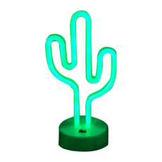 半島良品 INS造型霓虹燈LED擺飾燈 USB供電, 仙人掌