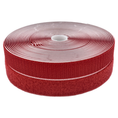 polar bear 北極熊 自黏性魔術帶 25mm x 10m 紅色, 1個