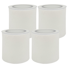 UdiLife 優的生活大師 透明高密度活性碳淨水頭濾芯 適用於CN0498, CN0499, 4個