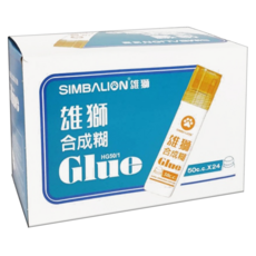 SIMBALION 雄獅 合成糊 #HG-50-1 24瓶入, 50ml, 24瓶
