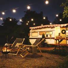 String World String Light Line 20m 20個插座+燈泡10W 20p+上帝20p套組, 黑色(燈絲),白色(燈罩),日光(燈泡)