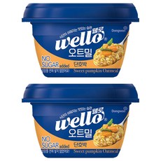 Wello 燕麥甜南瓜, 285g, 2個