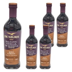 DE NIGRIS 德尼格斯 摩德納巴薩米克醋 焦糖無添加 口感濃郁果香, 500ml, 5瓶