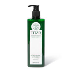 TITAD 頭皮深層清潔洗髮精 香檸檬香, 1瓶, 400ml