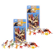 animal planet 動物星球 恐龍公仔泡殼19件組, 2套