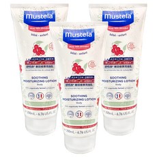 mustela 慕之恬廊 舒恬良 敏弱修復潤身乳, 200ml, 3條