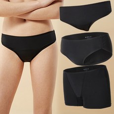 KHUF 女款素色內褲, 入門套裝(Bikini*1組+Hiphugger*1組+Boyshort*1組)