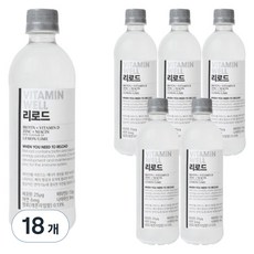 비타민웰 리로드 비타민음료 레몬 라임맛, 18개, 500ml