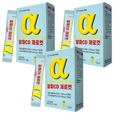 프렌즈허브 알파시클로덱스트린 알파CD 제로컷, 3개, 42g