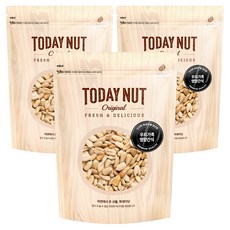 투데이넛 해바라기씨, 300g, 3개