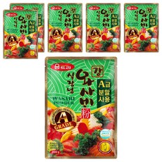 움트리 실장님 강와사비분, 200g, 6개