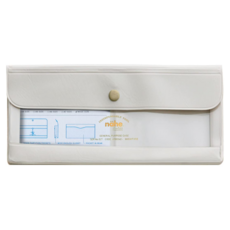 HIGHTIDE nahe 開窗收納筆袋 DF089-IV, 牙白, 1個