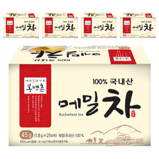봉평촌 메밀차, 45g, 1개입, 5개