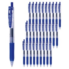 ZEBRA 斑馬牌 SARASA 按壓式原子筆 0.5mm, 藍色, 30個