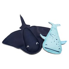 Splash About 剪影系列 兒童洗澡戲水玩具 2個, 深藍色 + 淺藍色, 1組