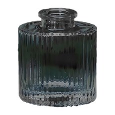 空氣選物 復古浮雕玻璃花瓶 適用鮮花乾燥花 提升居家品味, 1個, 透明, 8 x 6.5 x 4.5cm