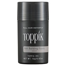 TOppiK 增髮纖維 12g, 灰色, 1瓶
