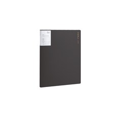 누사인 파스텔 모던 클리어 파일 20p, 1개, 다크그레이
