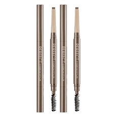 미샤 퍼펙트 아이브로우 스타일러 오토펜슬 0.15g, 라이트브라운, 2개 라이트브라운, 2개