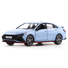 HYUNDAI Avante N壓鑄迷你車系列2, 藍色