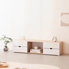 제이디퍼니처 레미 1200 거실장, 메이플화이트