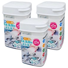 IP System 粉末劑量收納盒, 透明色, 3個