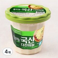 풀무원 다진마늘 용기, 260g, 4개