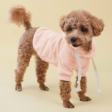 小狗連帽上衣 DT039, 粉色的