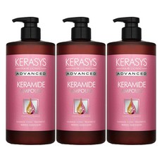 KERASYS 角蛋白神經醯胺護髮素 花香, 1L, 3瓶