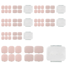 上手家居 自由搭配10內盒分裝藥盒, 粉色, 6盒