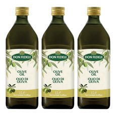 DON FEDELE 費德 純橄欖油, 3個, 1L