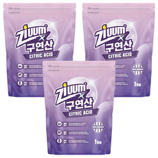 SUGAR BUBBLE Jium 粉末檸檬酸, 3個, 1kg