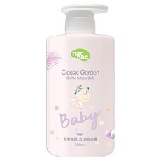 nac nac 經典花園系列 花萃保濕2合1泡泡浴露, 500ml, 1瓶