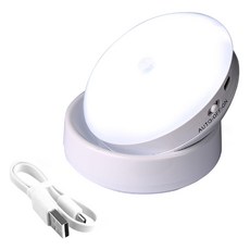 DODOWU 嘟嘟屋 360度智能人體感應燈 82 x 82 x 55mm 暖光 116g, 1個