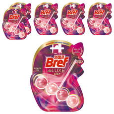 Bref 妙力 Deluxe懸掛式馬桶清潔球 玉蘭花園, 50g, 6個